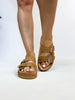 Corky's Tobacco Faux Suede Smitten Sandals - Macoma Boutique304 Sandals