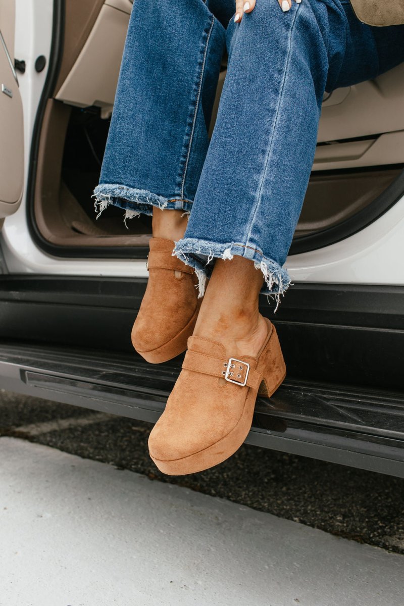 Corky's Tobacco Tell Me More Wedges - Macoma Boutique302 Wedges & Heels