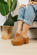 Corky's Tobacco Tell Me More Wedges - Macoma Boutique302 Wedges & Heels