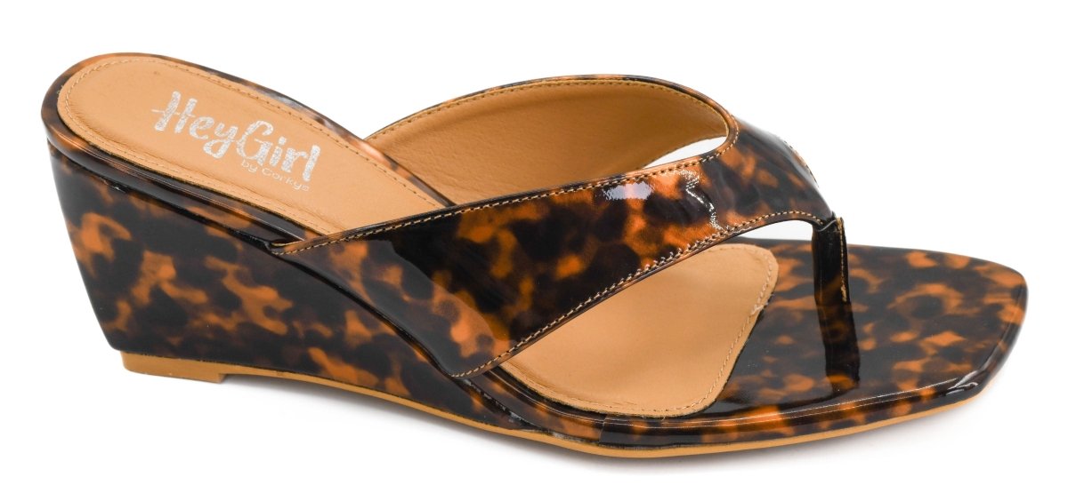 Corky's Tortoise Dock Party Sandals - Macoma Boutique302 Wedges & Heels