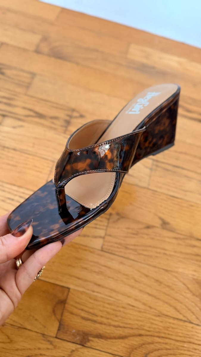 Corky's Tortoise Dock Party Sandals - Macoma Boutique302 Wedges & Heels