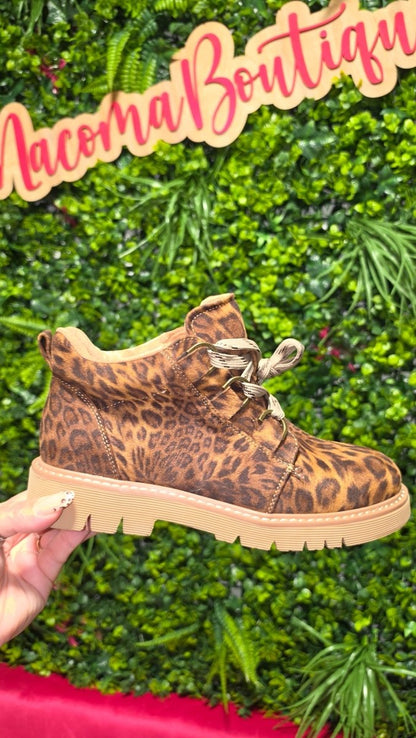Corky's Twisted Leopard Campfire Boots - Macoma Boutique303 Mules & Boots