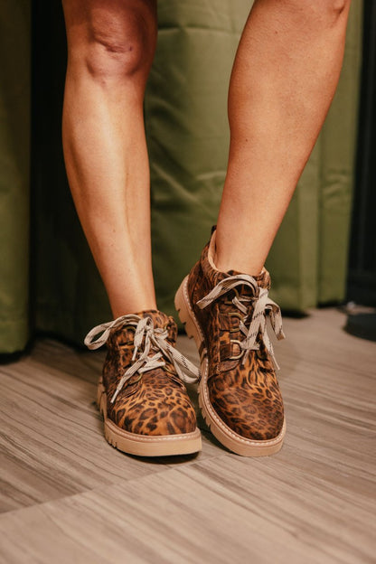 Corky's Twisted Leopard Campfire Boots - Macoma Boutique303 Mules & Boots