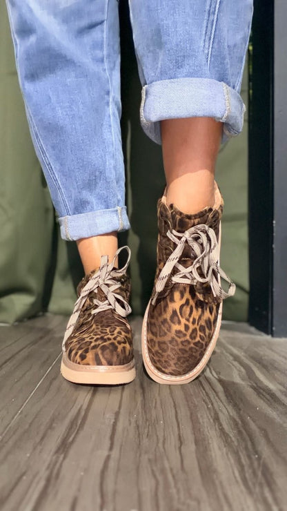 Corky's Twisted Leopard Campfire Boots - Macoma Boutique303 Mules & Boots