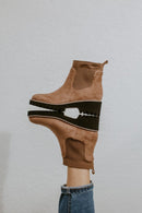 Corky's Walnut Faux Suede Trail Mix Boots - Macoma Boutique303 Mules & Boots