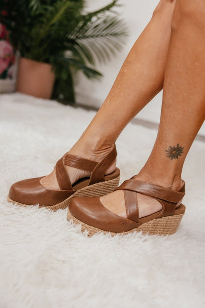 Corky's Walnut What's The Rush Wedges - Macoma Boutique302 Wedges & Heels
