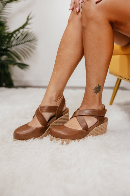 Corky's Walnut What's The Rush Wedges - Macoma Boutique302 Wedges & Heels