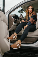 Corky's Washed Cognac Jet Lag Sneakers - Macoma Boutique301 Sneakers