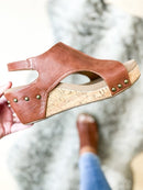 Corky's Whiskey Smooth Carley Wedge Sandals - Macoma Boutique302 Wedges & Heels