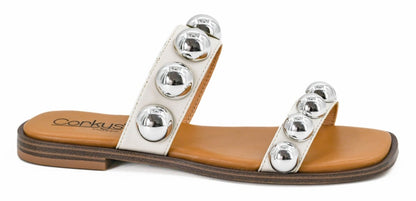Corky's White Catch A Buzz Sandals - Macoma Boutique304 Sandals