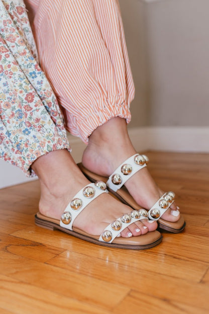 Corky's White Catch A Buzz Sandals - Macoma Boutique304 Sandals
