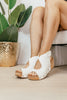 Corky's White Frisky Wedges - Macoma Boutique302 Wedges & Heels