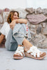 Corky's White Heartbreaker Sandals - Macoma Boutique304 Sandals