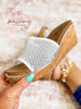 Corky's White Let's Mesh Around Sandals FINAL SALE - Macoma Boutique302 Wedges & Heels