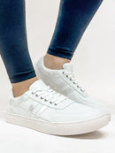 Corky's White Rizz Sneakers - Macoma Boutique301 Sneakers