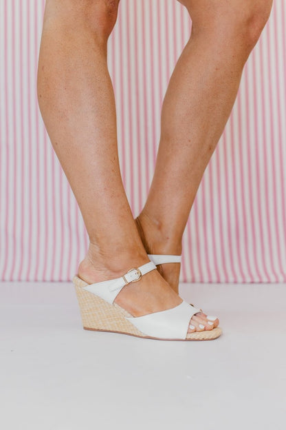 Corky's White Xoxo Wedges - Macoma Boutique302 Wedges & Heels