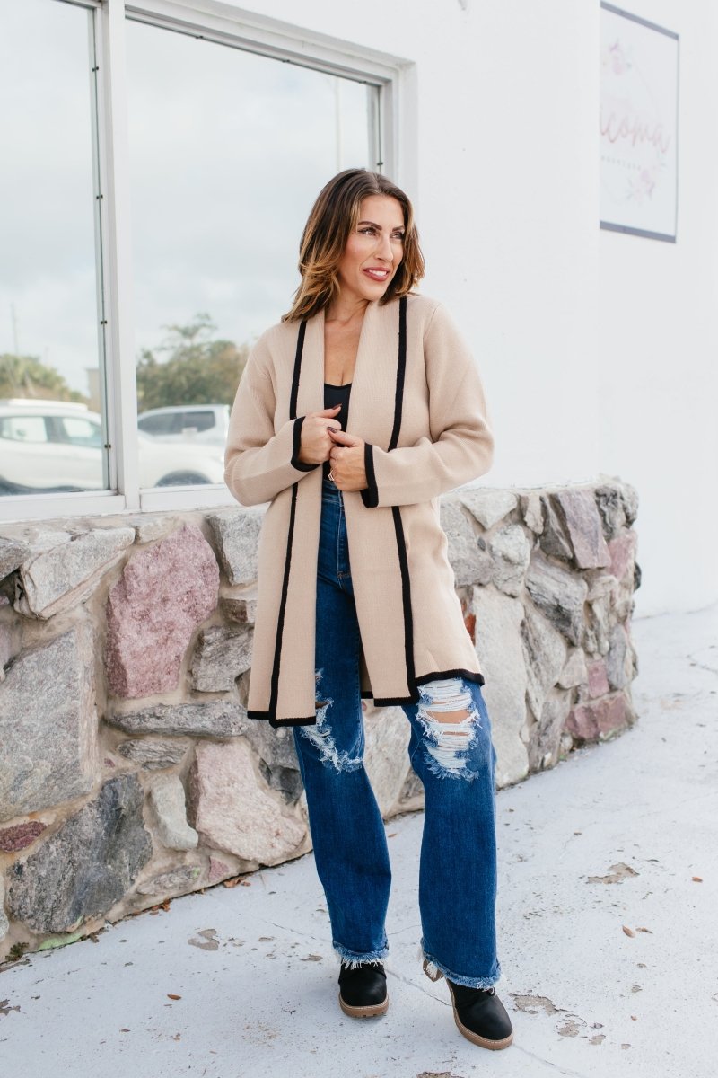 Count Me In Cardigan - Reg & Curvy - Macoma Boutique220 Cardigans/Kimonos