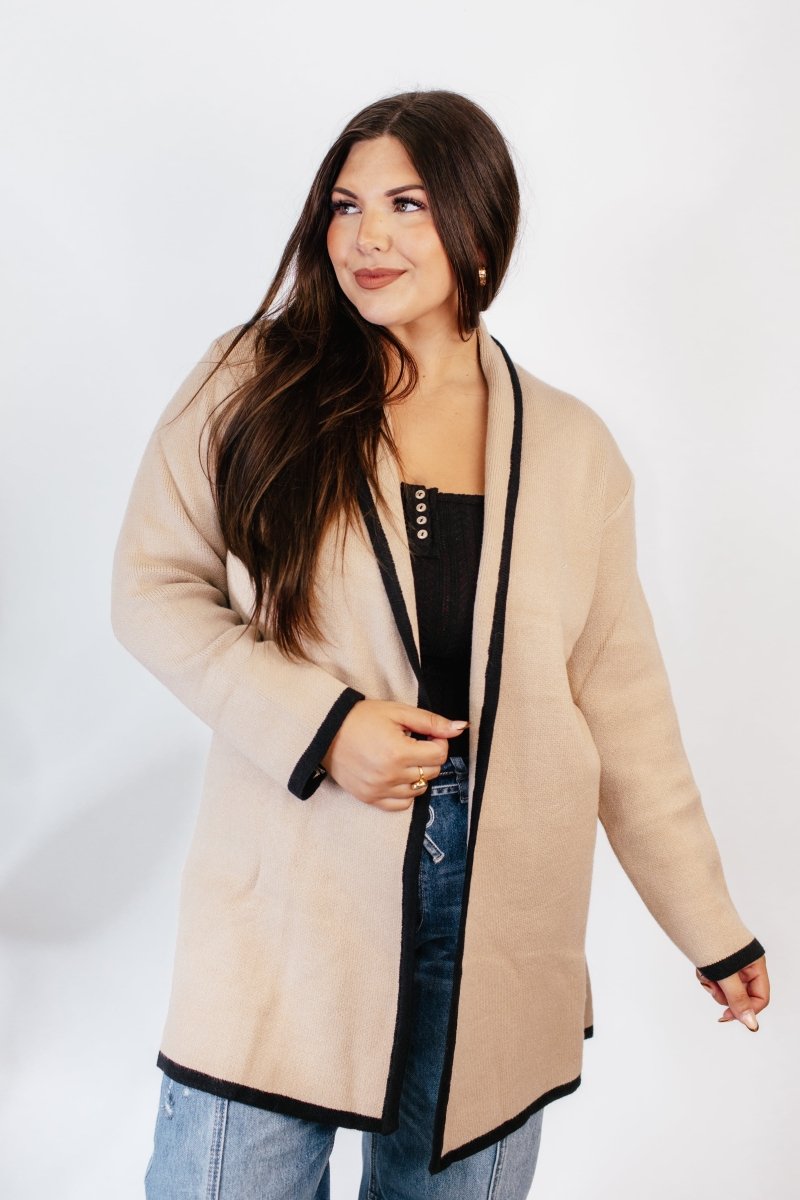 Count Me In Cardigan - Reg & Curvy