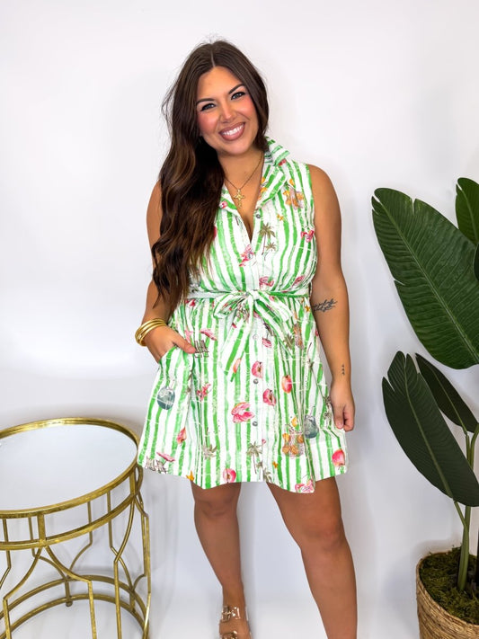 Country Club Getaway Dress - Macoma Boutique250 Dresses