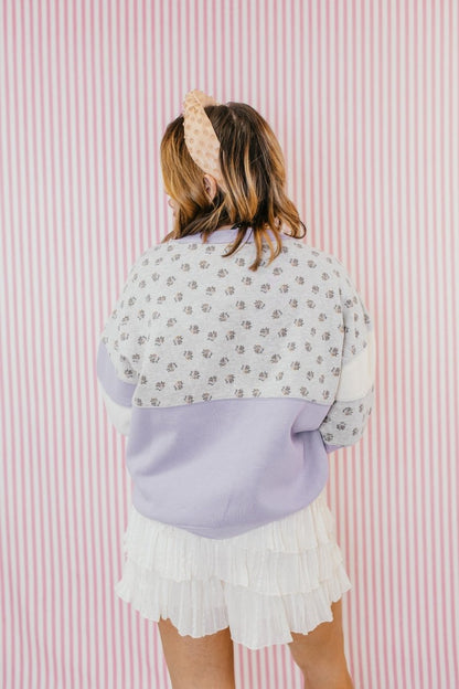 Cozy Contrast Sweater - Macoma Boutique130 Sweaters