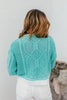 Cross My Heart Sweater In Aqua - Macoma Boutique120 Long Sleeve