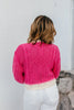 Cross My Heart Sweater In Hot Pink - Macoma Boutique120 Long Sleeve