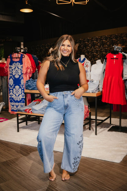 Daisy Lane Barrel Jeans - Reg & Curvy - Macoma Boutique170 Denim