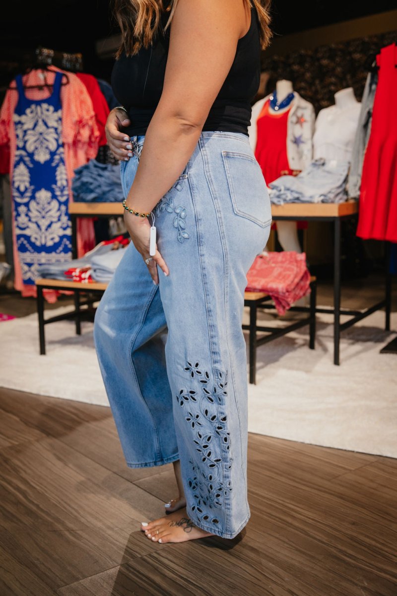 Daisy Lane Barrel Jeans - Reg & Curvy - Macoma Boutique170 Denim