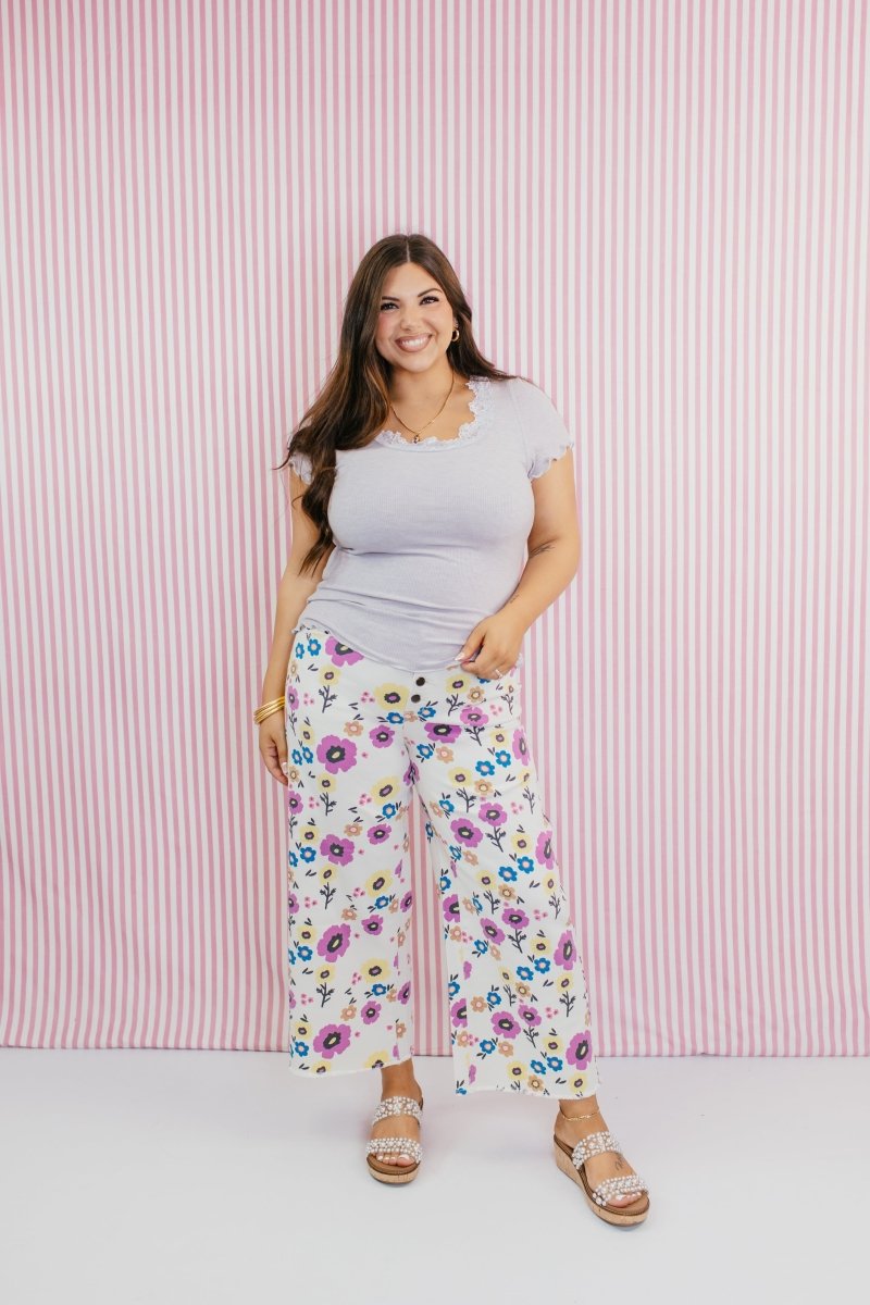 Daisy Pop Pants - Reg & Curvy - Macoma Boutique210 Other Bottoms
