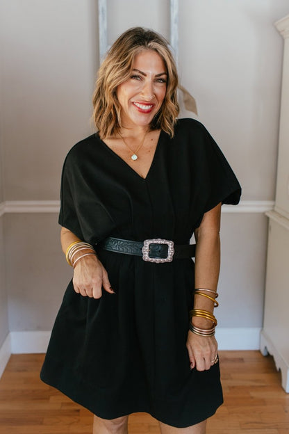 Date Night Darling Dress In Black - Macoma Boutique250 Dresses