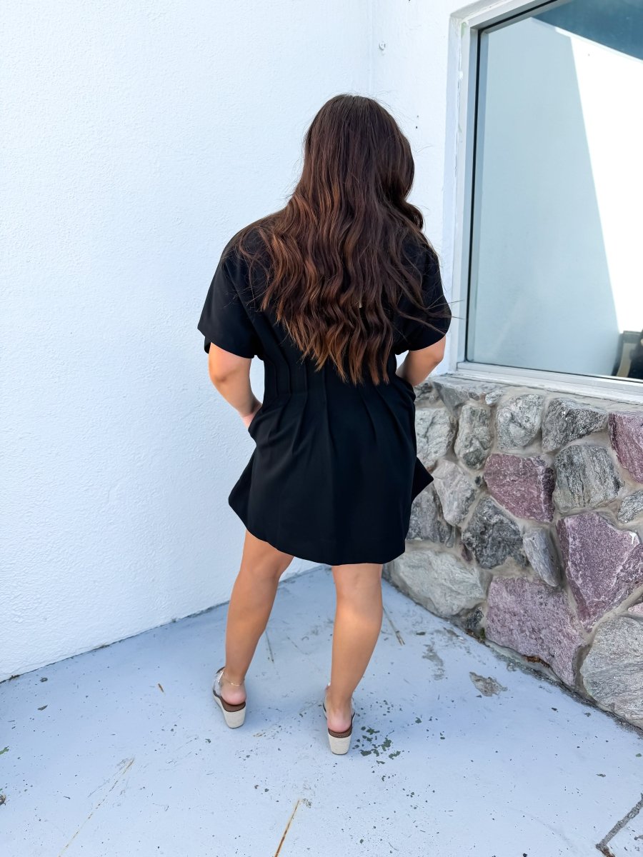 Date Night Darling Dress In Black - Macoma Boutique250 Dresses