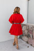 Date Night Darling Dress In Red - Macoma Boutique250 Dresses