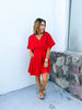 Date Night Darling Dress In Red - Macoma Boutique250 Dresses
