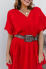 Date Night Darling Dress In Red - Macoma Boutique250 Dresses