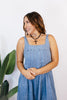 Deep Blue Day Dress - FINAL SALE - Macoma Boutique250 Dresses