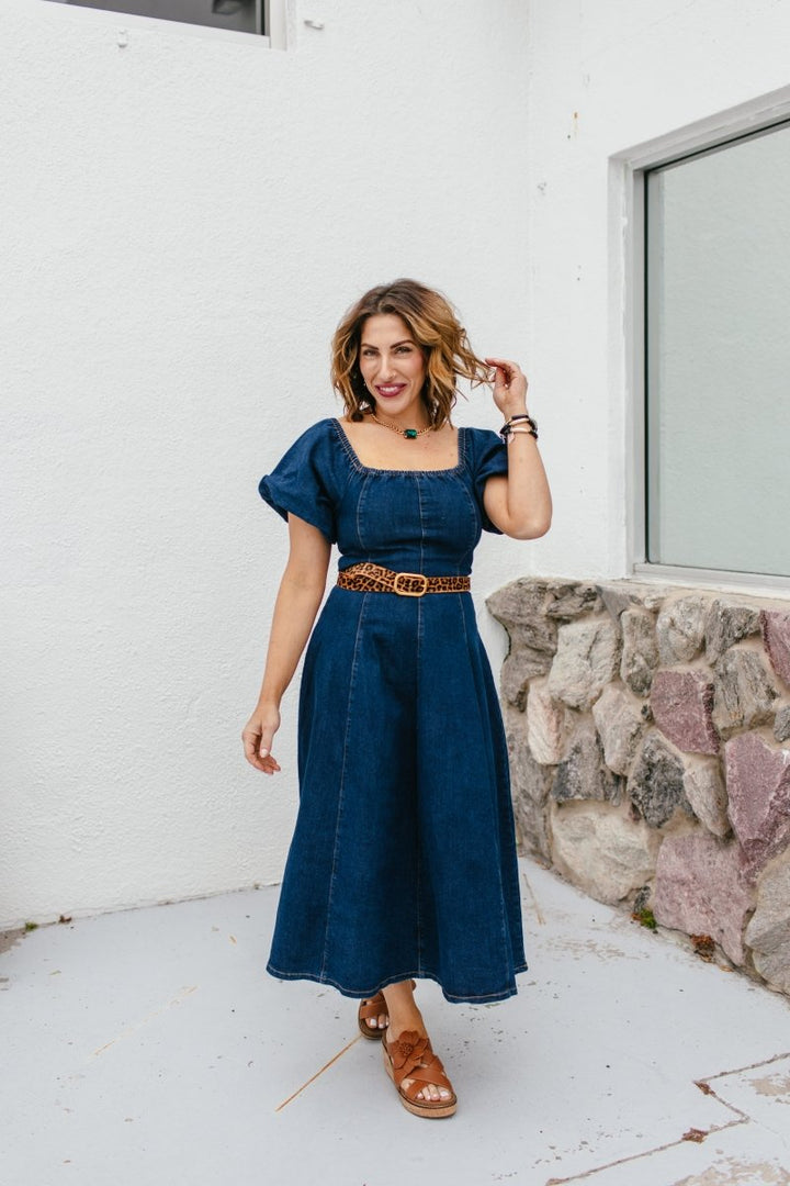 Denim Darling Dress - Macoma Boutique250 Dresses