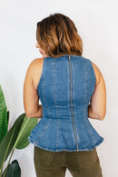 Denim Diva Top - Macoma Boutique110 Tanks