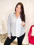 Denim Multi Top - FINAL SALE - Macoma Boutique120 Long Sleeve