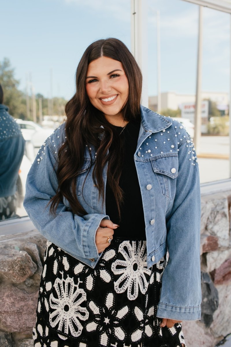 Denim with a Twist Jacket - Reg & Curvy - Macoma Boutique170 Denim