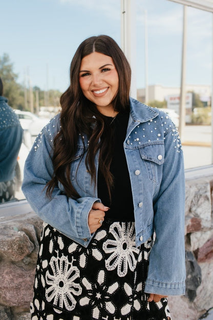Denim with a Twist Jacket - Reg & Curvy - Macoma Boutique170 Denim