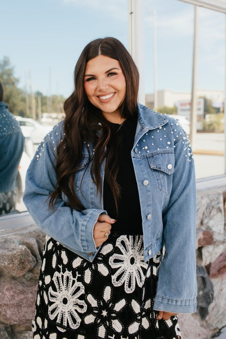 Denim with a Twist Jacket - Reg & Curvy - Macoma Boutique170 Denim