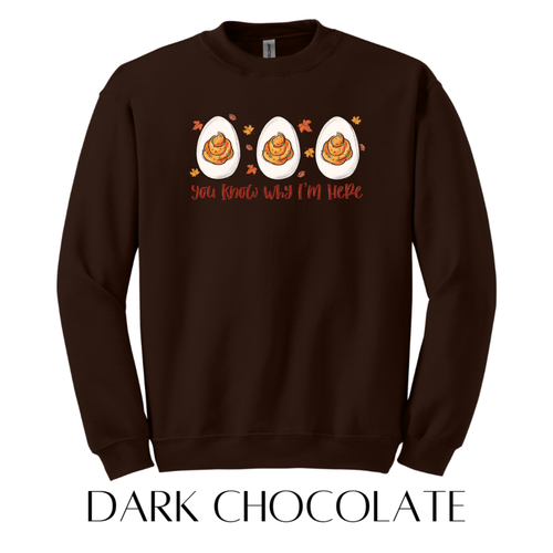 Deviled Eggs Graphic Pullover - FINAL SALE - Macoma Boutique555 Presales