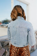 Diamond Drift Denim Jacket - Macoma Boutique170 Denim
