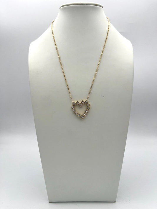 Diamond Heart Necklace - Macoma Boutique310 Accessories/Jewelry
