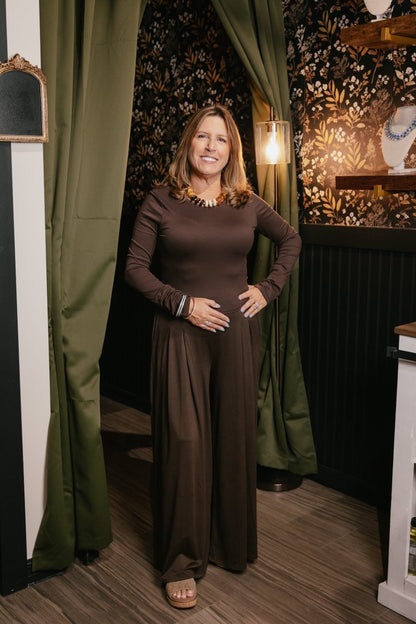 Double Espresso Pants - Macoma Boutique210 Other Bottoms