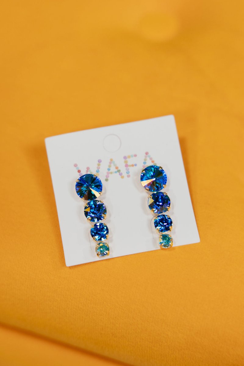 Double Take Earrings in Lagoon - Macoma Boutique315 Jewelry