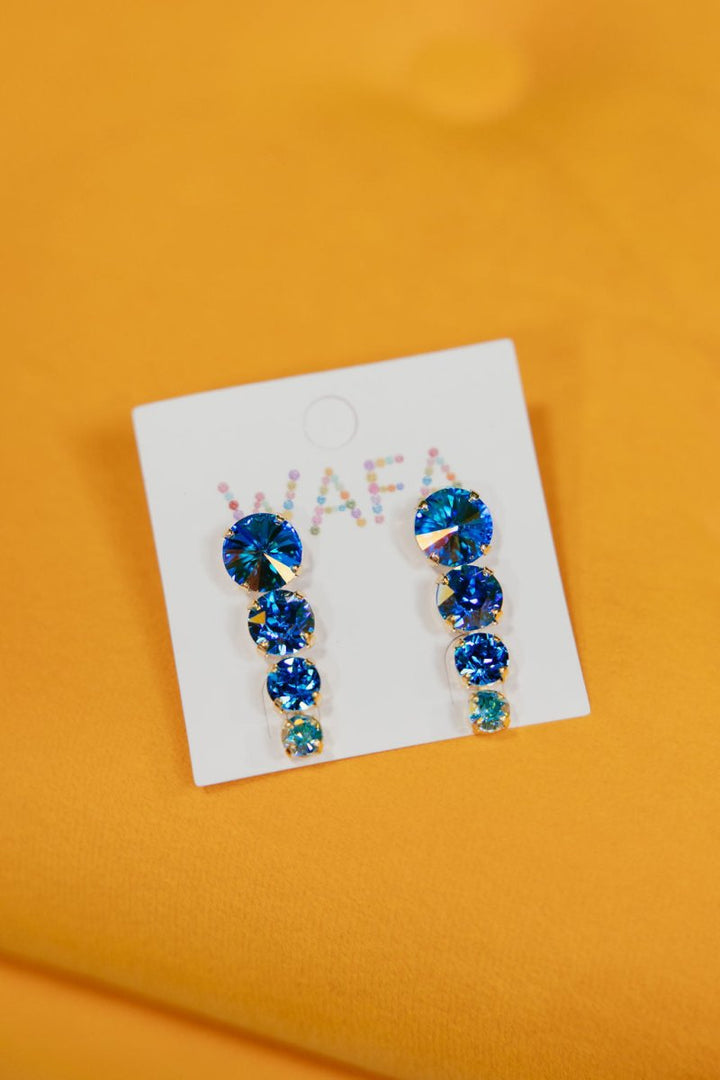 Double Take Earrings in Lagoon - Macoma Boutique315 Jewelry