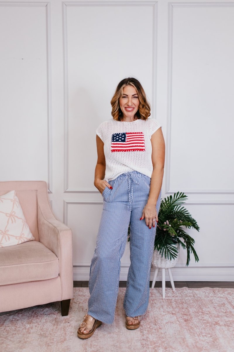 Dream Check Pants - Reg/Curvy - FINAL SALE