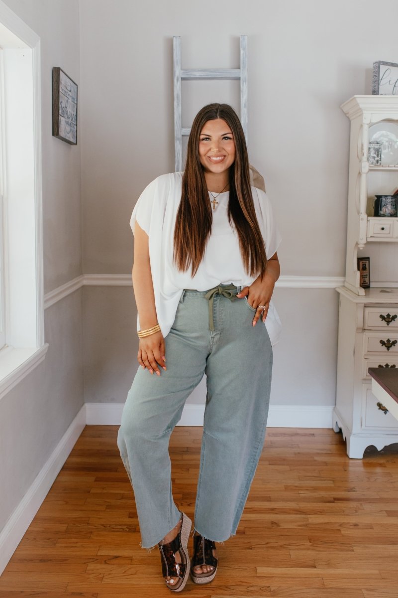 Easy Elegance Top - Reg & Curvy - Macoma Boutique120 Long Sleeve