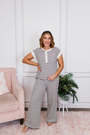 Easy Lines Top - FINAL SALE - Macoma Boutique100 Short Sleeve